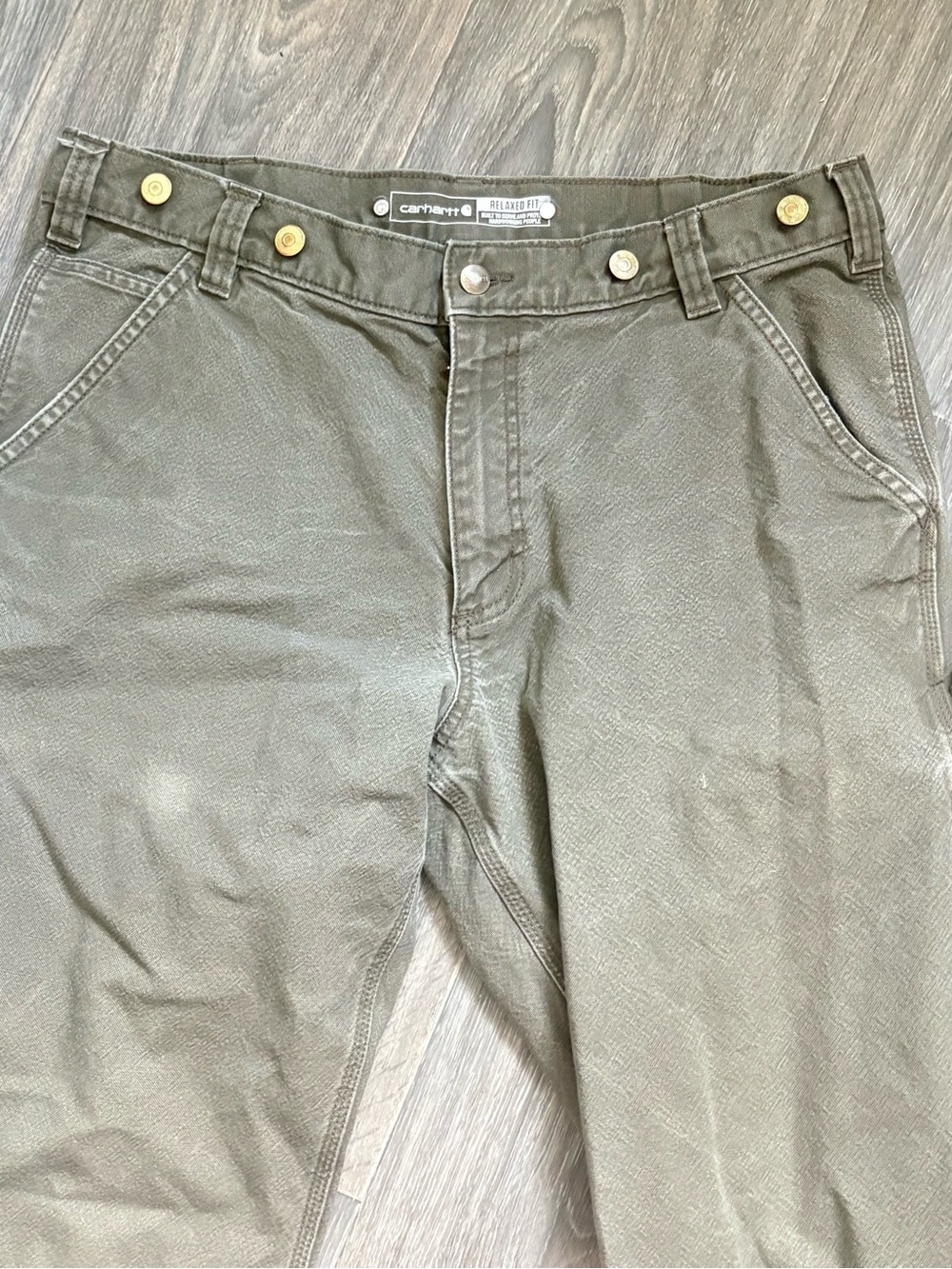 Carhartt Rugged Flex Duck Utility carpenter relaxed fit carpenter pants - Picture 2 of 6